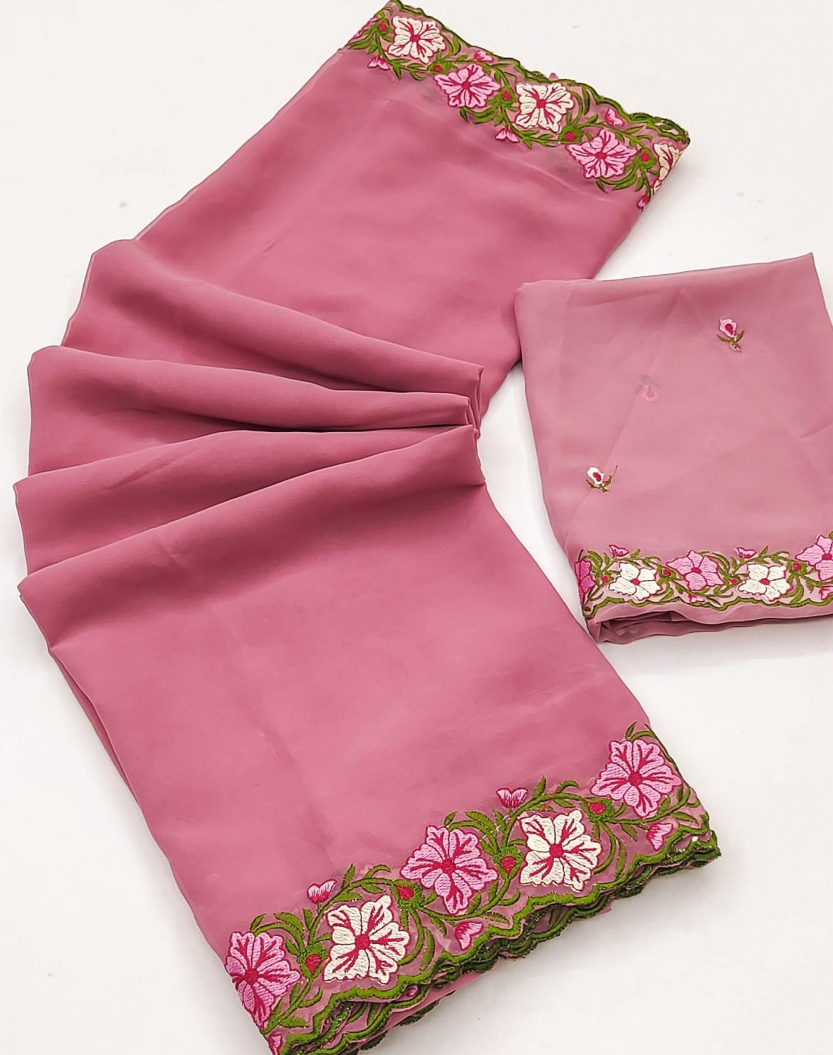 FAUX GEORGETTE SAREE