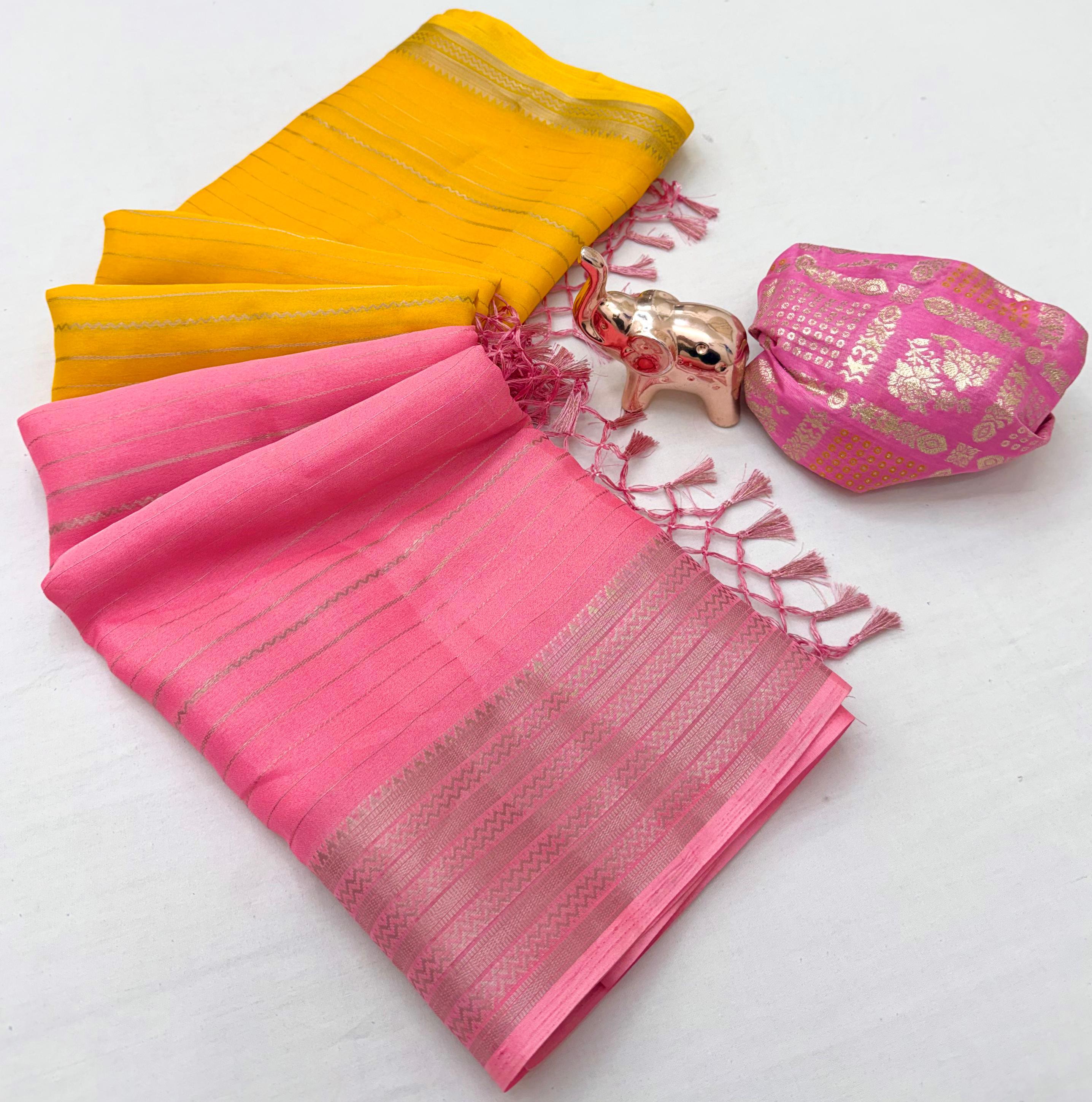 MARSHMALLOW SAREE